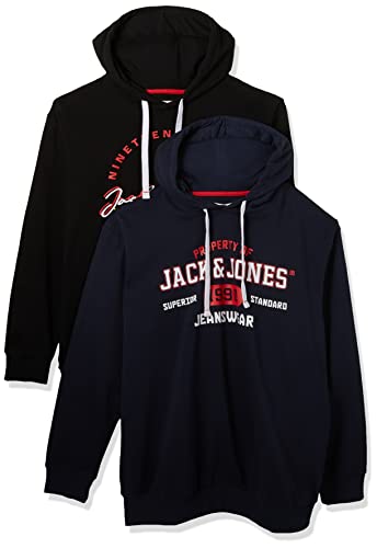 JACK&JONES PLUS Herren Kapuzenpullover  / Größe: 3XL - 6XL