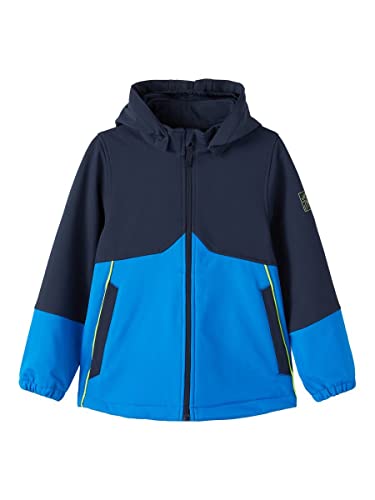 NAME IT Boy Softshell-Jacke Colorblock  / Größe: 116, 122, 128, 158