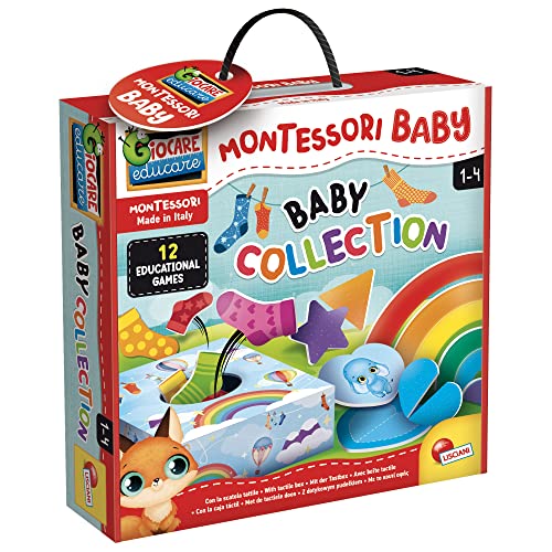 Lisciani 97111 Montessori Baby Raccolta Giochi, Mehrfarbig