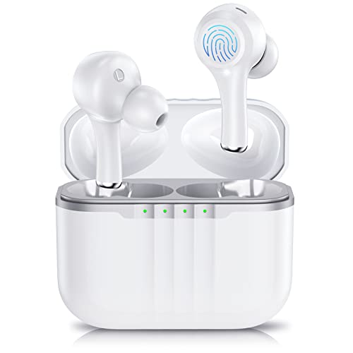 Bluetooth 5.3 Kopfhörer, Kopfhörer Kabellos Bluetooth In Ear mit 16mm Audiotreiber, Hi-Fi Stereo, Anrufe mit ENC Geräuschunterdrückung, Ohrhörer Kabellos Sport IPX7 Wasserdicht, 45 Std. Spielzeit