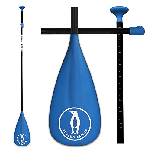 Tuxedo Sailor Stand Up Paddle Surfbrett Aufblasbares SUP-Angelbrett Komplettes Zubehör für Paddelbretter Verstellbares Paddel, Pumpe, Reiserucksack, Kajaksitz, Schultergurt, Angelrutenhalter