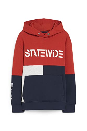 C&A Kinder Jungen Hoody Colour-Blocking Baumwolle    / Größe: 122/128 - 182