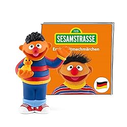 tonies Hörfigur für Toniebox, Sesamstraße – Ernie, Hörspiel mit Liedern für Kinder ab 3 Jahren, Spielzeit ca. 45 Minuten