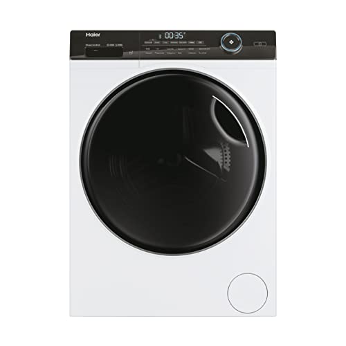 Haier I-PRO SERIE 5 HW90-B14TEAM5 Waschmaschine / 9 kg/A - beste Effizienz/Direct Motion Motor - absolut leise/Smart Home - Wi-Fi & hOn App/XL-Trommel/Refresh-Dampfprogramm/ABT, Weiß [Energieklasse A]