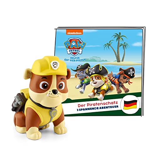 tonies Hörfiguren für Toniebox, PAW Patrol – Der Piratenschatz, Hörspiel mit 4 Geschichten für Kinder ab 3 Jahren, Spielzeit ca. 55 Minuten