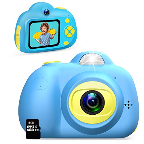 EUCOCO Spielzeug ab 7 8 9 10 11 12 Jahre Junge, Kinder Kamera Geschenke für 3-12 Jährige Mädchen Kinderkamera 3-12 Jahre Spielzeug Kinder 3-12 Jahre Kids Camera Fotoapparat Kinder ab 3-12 Jahre